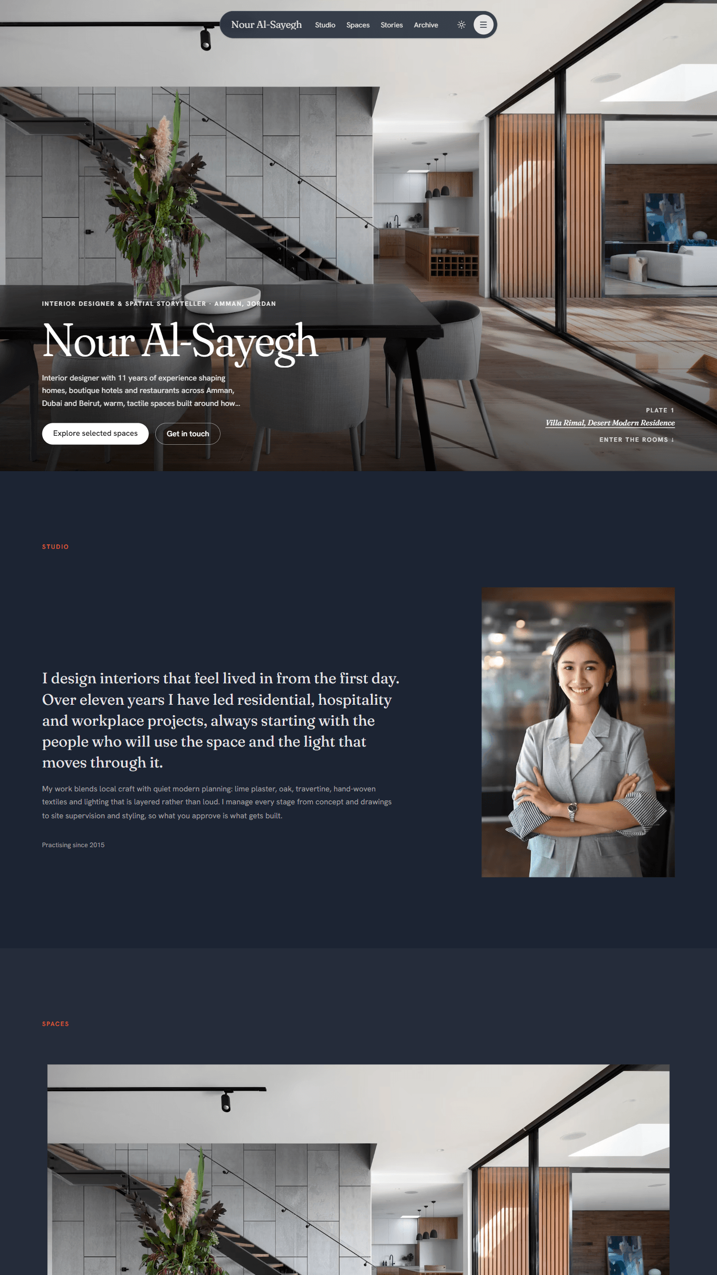 Ambit portfolio template